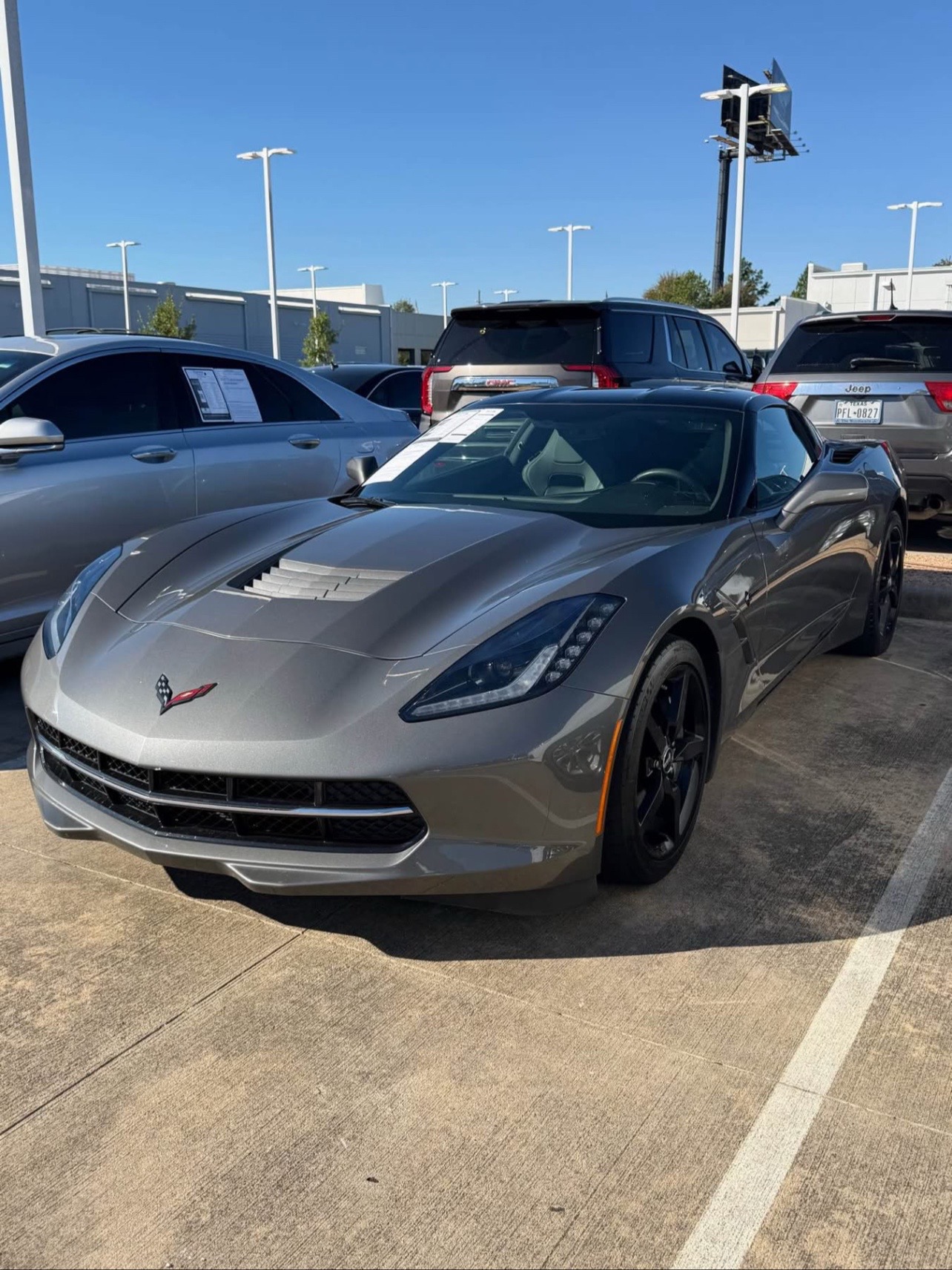 BUY 2015 CHEVROLET CORVETTE STINGRAY COUPE NO