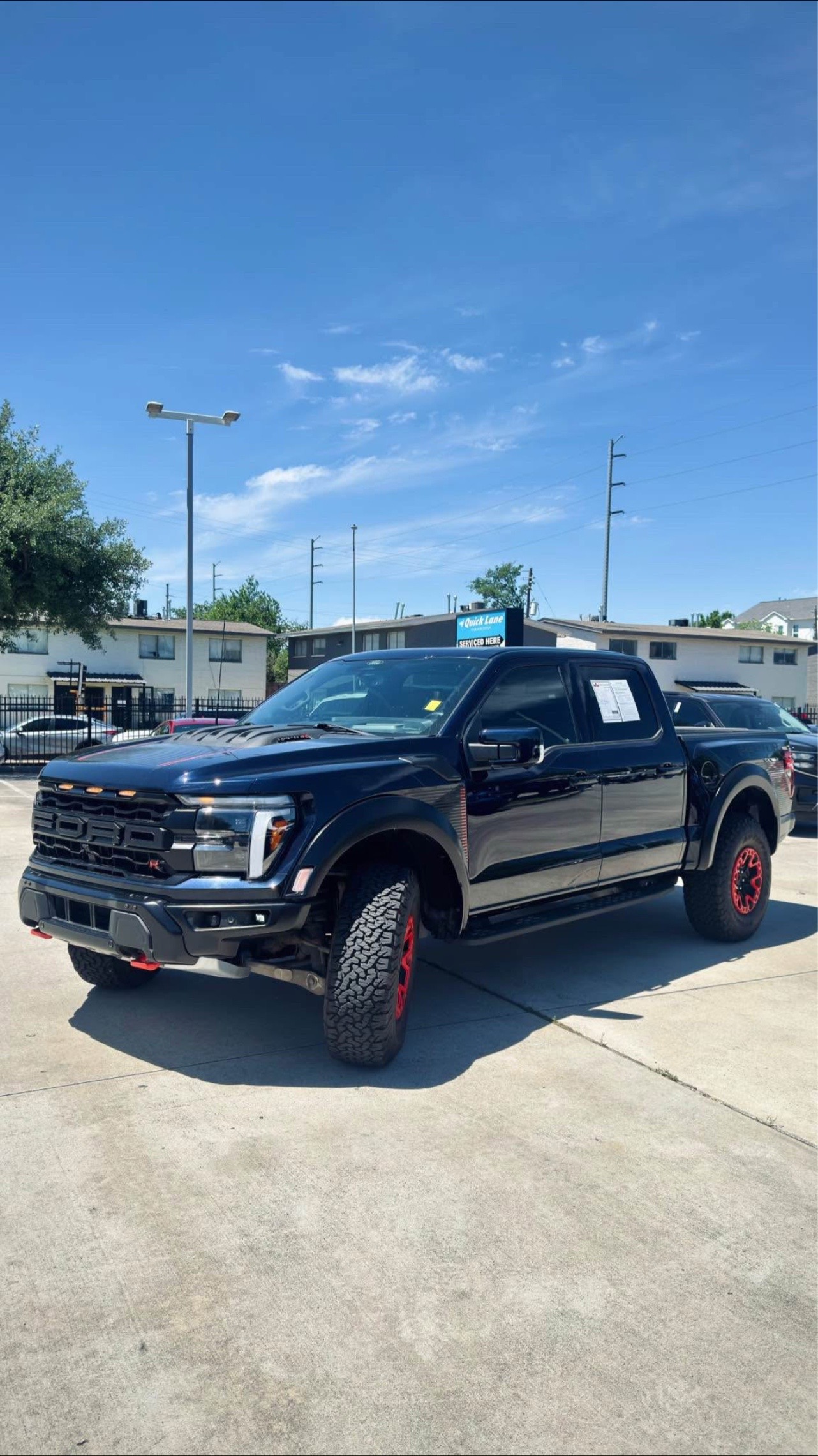 2025 FORD F-150 RAPTOR PICKUP